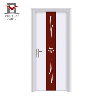 Quality-assured customize size eco-friendly steel wooden door